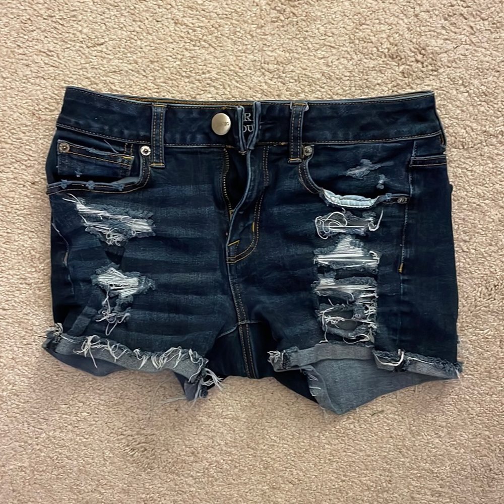 denim shorts american eagle